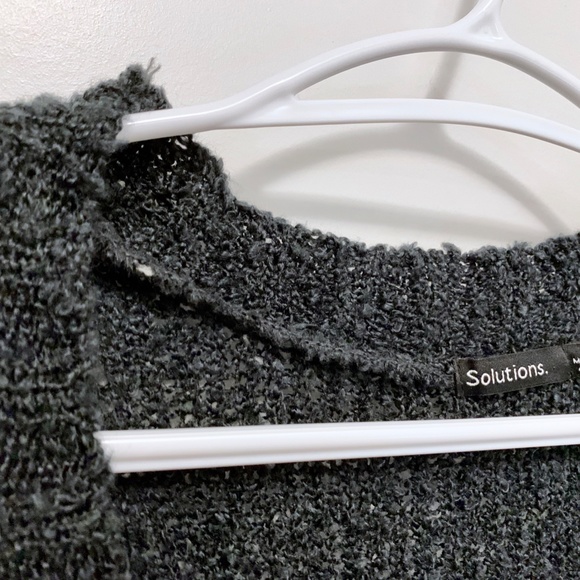 Solution Women’s Long Cardigan Navy - Picture 2 of 3